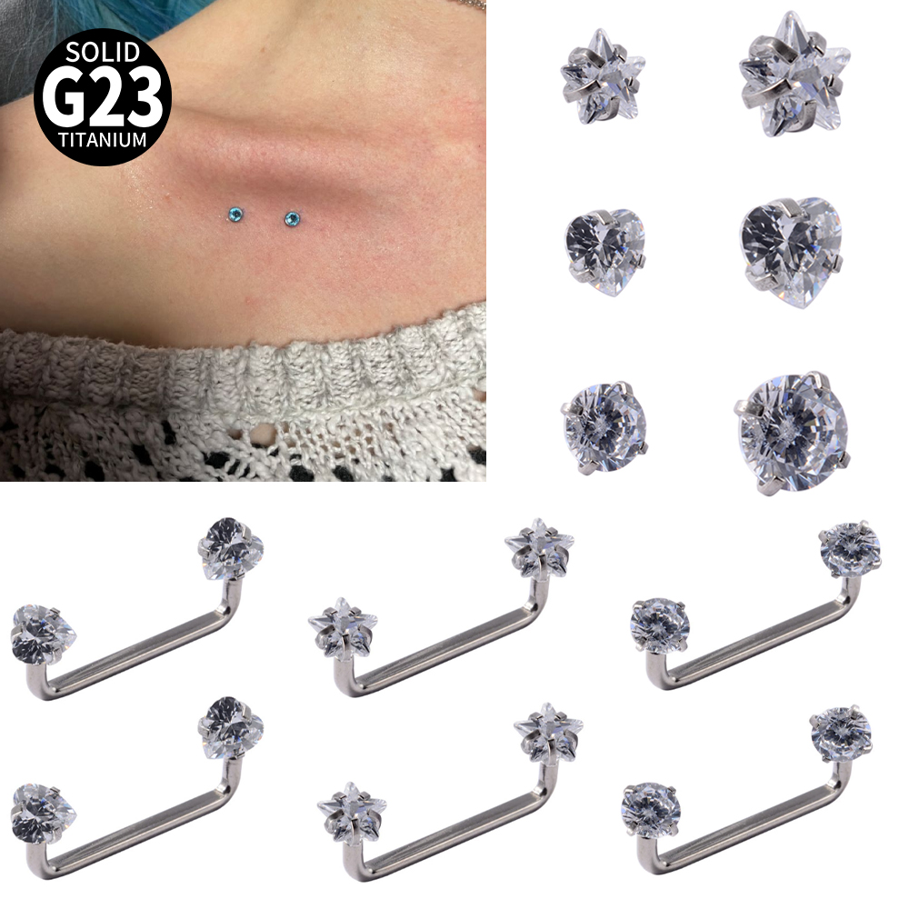 3-1PCS Implant Grade Titanium  - Body Jewelry Implant Grade Titanium 评论和价格
