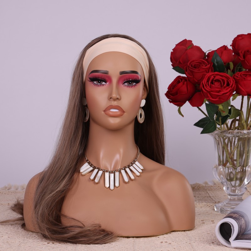 PVC Half Body Mannequin Head w - Body Jewelry Store 评论和价格