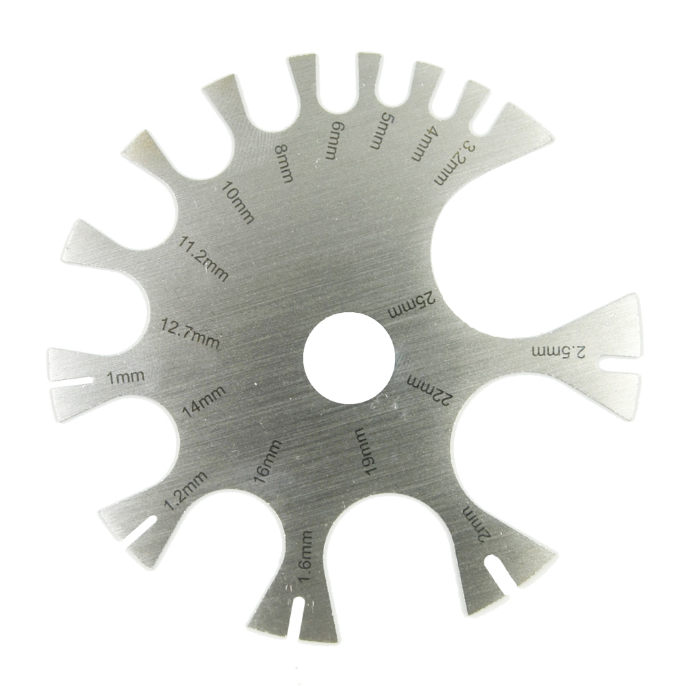 Stainless Steel Gauge Wheel Be - Body Jewelry Gauge To Mm 评论和价格