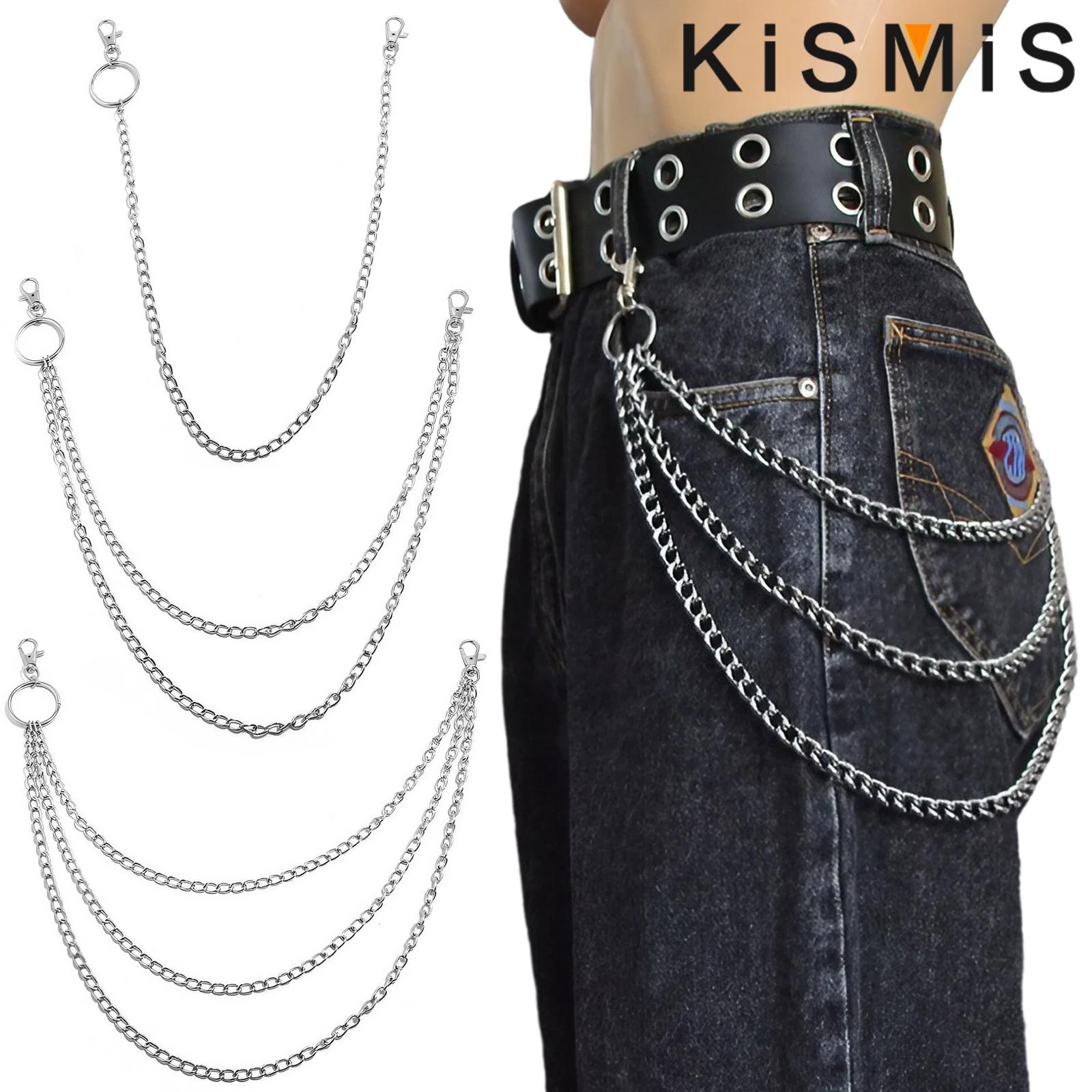 KISMIS 1PC Punk Street Keychai - Body Jewelry Men 评论和价格