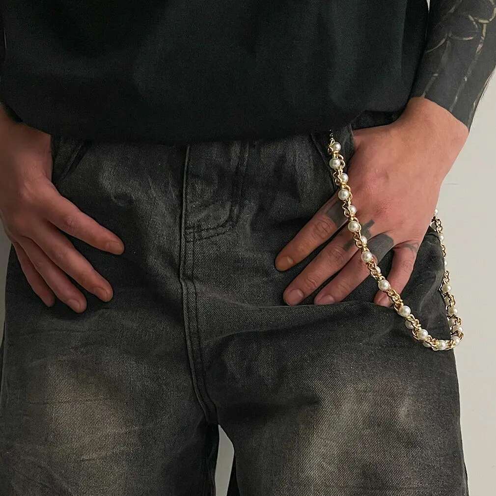 Ingemark Punk Imitation Pearl  - Body Jewelry Men 评论和价格