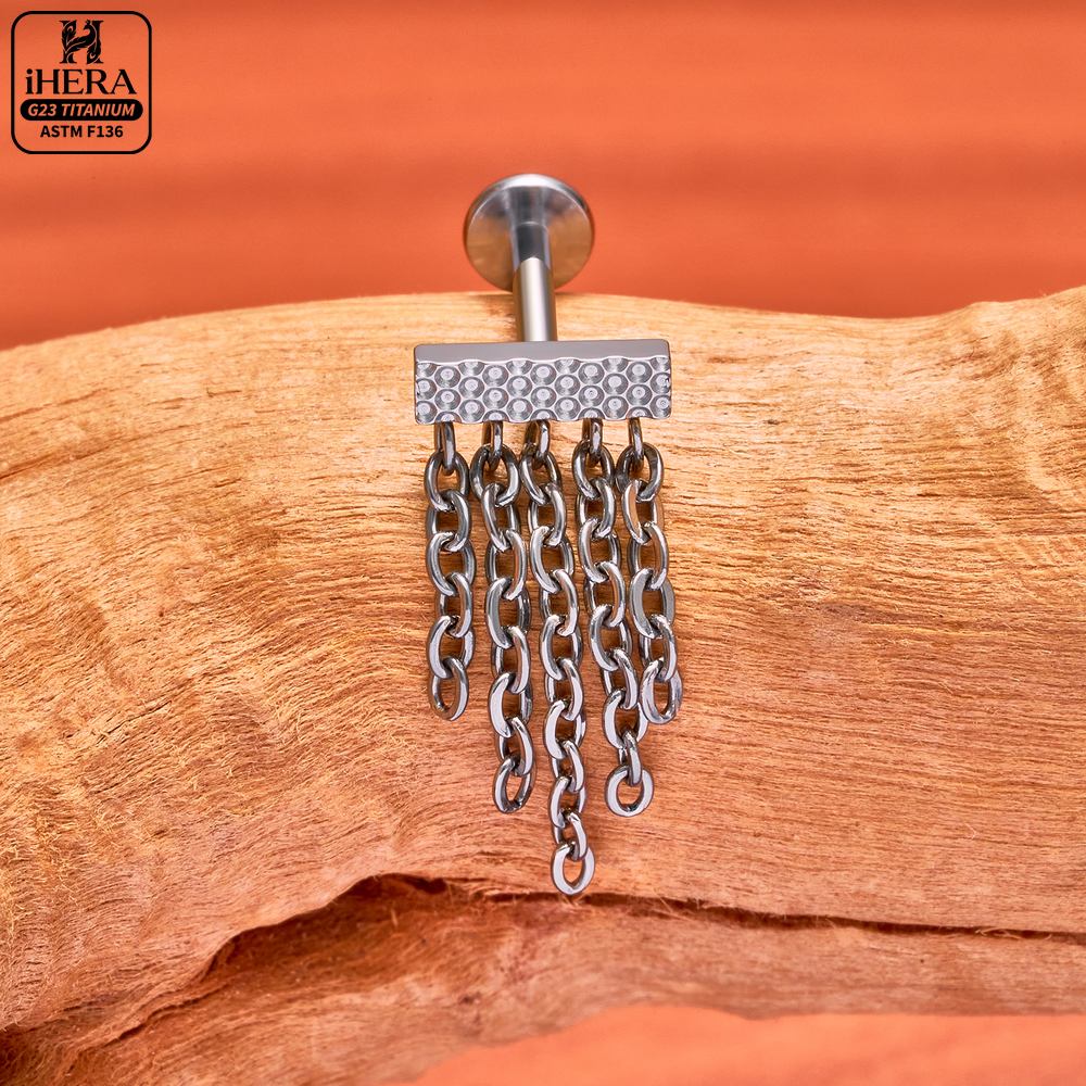 ASTM F136 Titanium Curved Clus - Cluster Stud Ear 评论和价格
