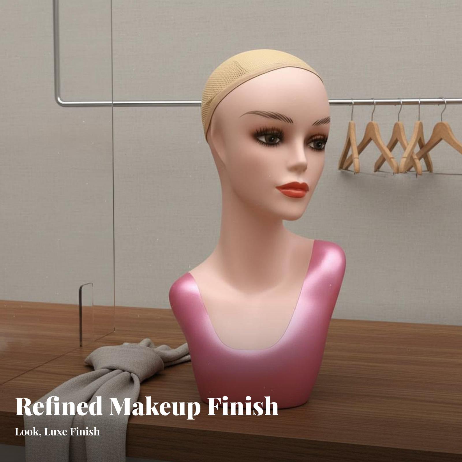 Elegant Woman Mannequin Head w - Body Jewelry Store 评论和价格