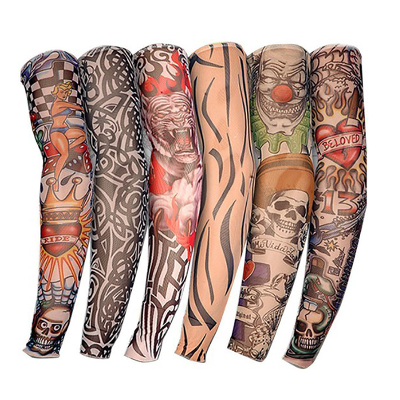 1PCS Men Long Fake Warmers Sum - Body Jewelry Tattoo 评论和价格