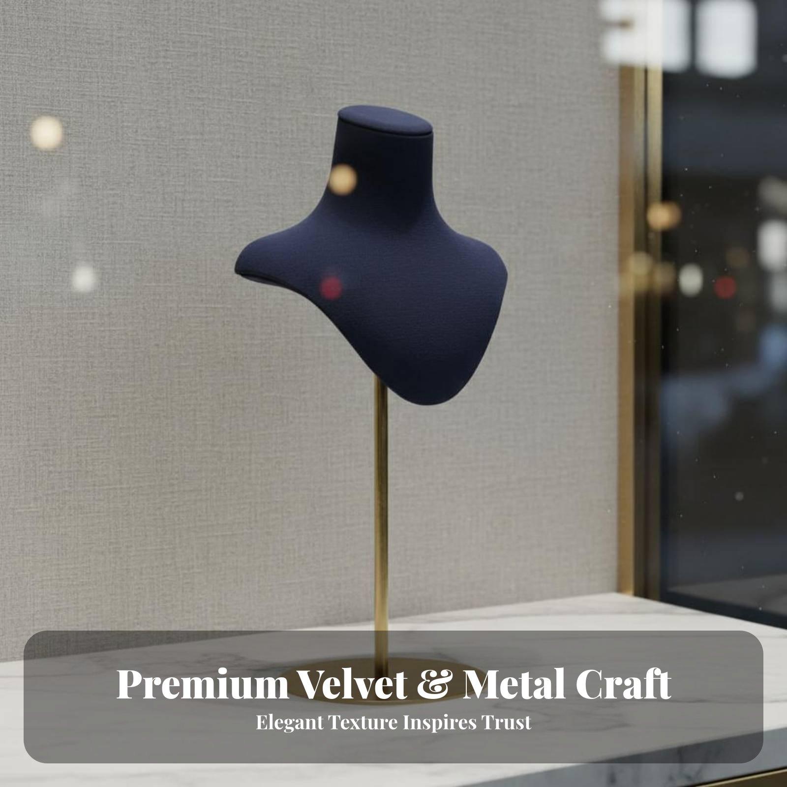 Necklace Display Stand Mannequ - Body Jewelry Store 评论和价格