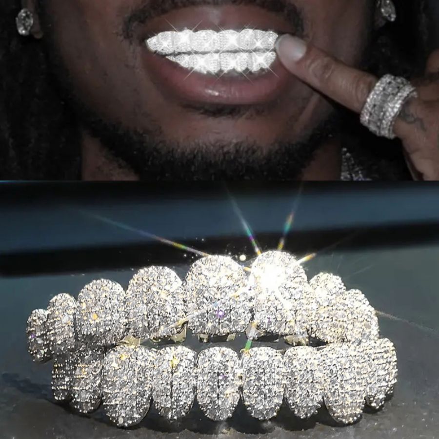 RACHELZ Hip Hop 10/10 Iced Out - Body Jewelry Men 评论和价格