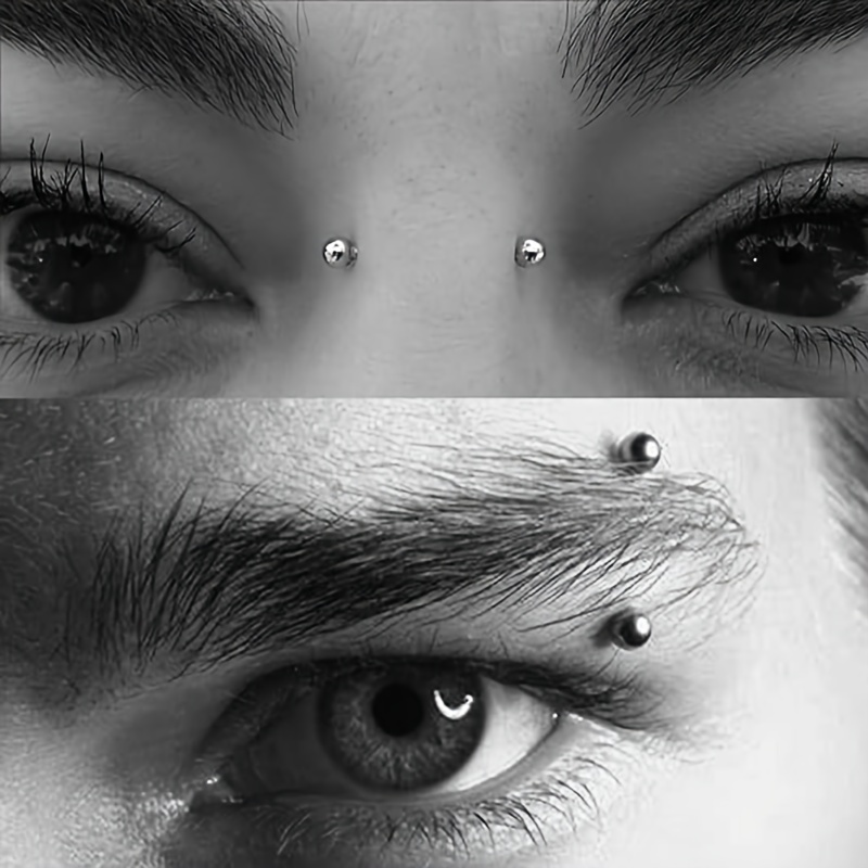 Fake Piercings Fake Lip Ring F - Body Jewelry Ear Piercing 评论和价格