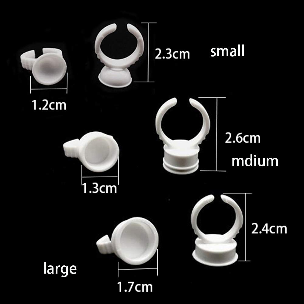 1000/500/100PCS Tattoo Ink Rin - Body Jewelry Tattoo 评论和价格
