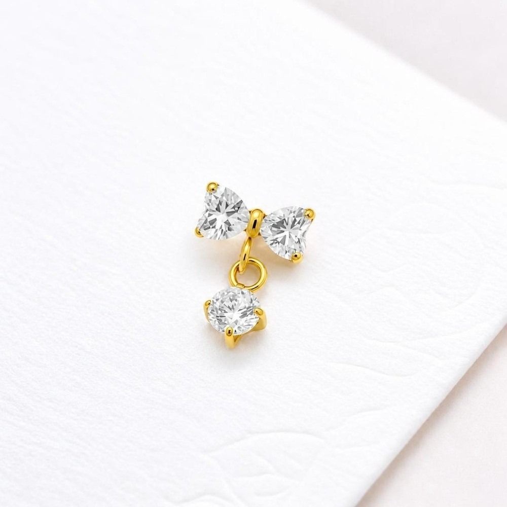G23 Titanium Cartilage Stud Ea - Body Jewelry Ear Piercing 评论和价格