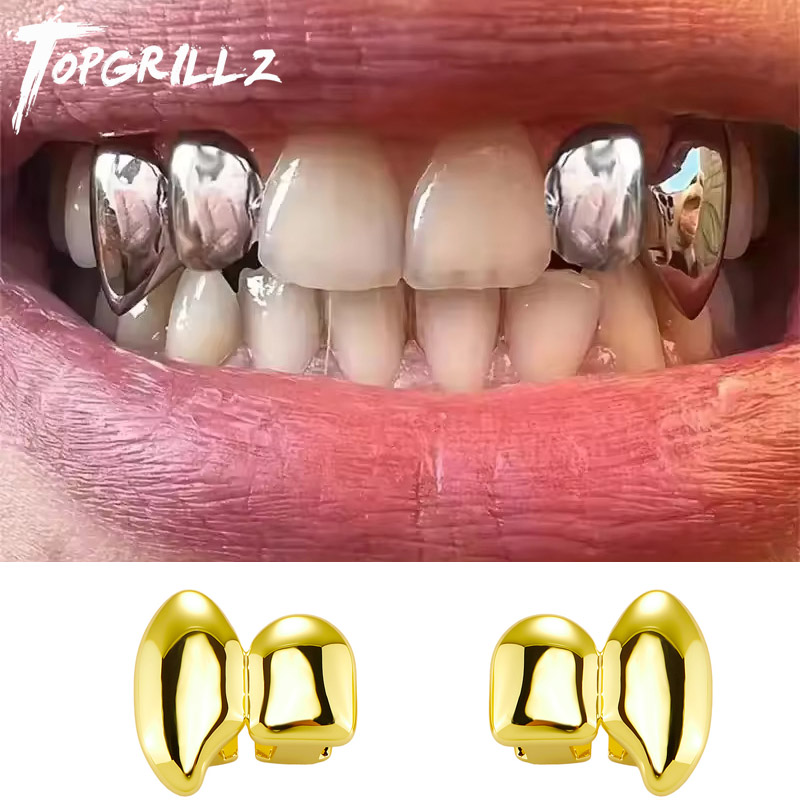 TOPGRILLZ Vampire DIY Double F - Body Jewelry Men 评论和价格