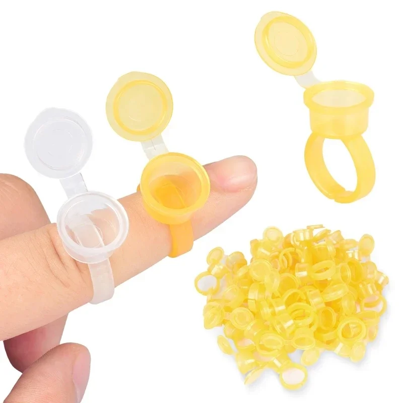 50PCS Tattoo Pigment Ink Ring  - Body Jewelry Tattoo 评论和价格
