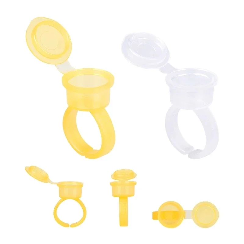 50PCS Tattoo Pigment Ink Ring  - Body Jewelry Tattoo 评论和价格