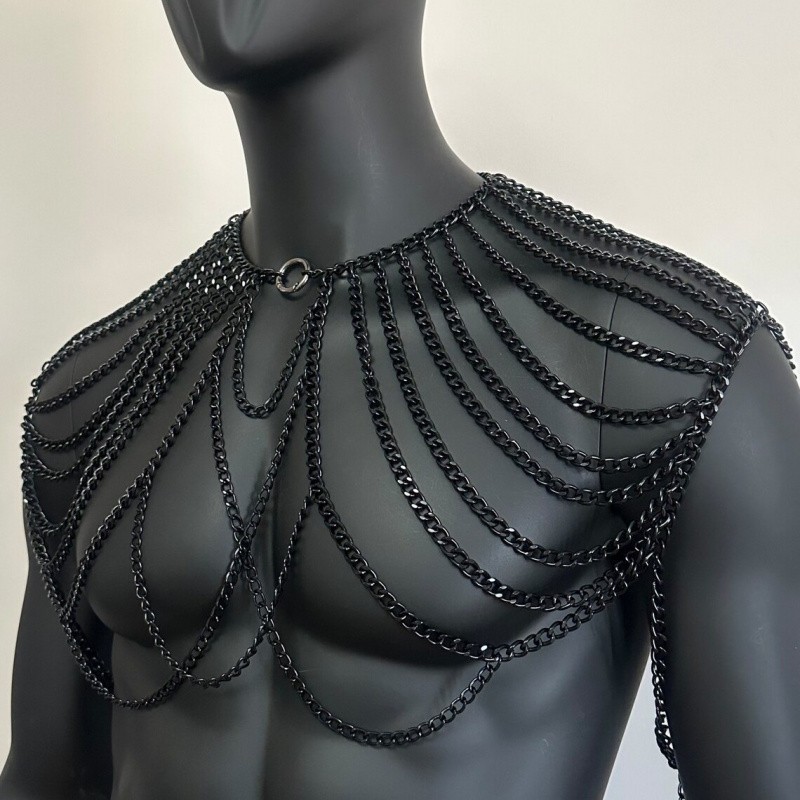 Body Chain for Men Jewelry Lan - Body Jewelry Men 评论和价格