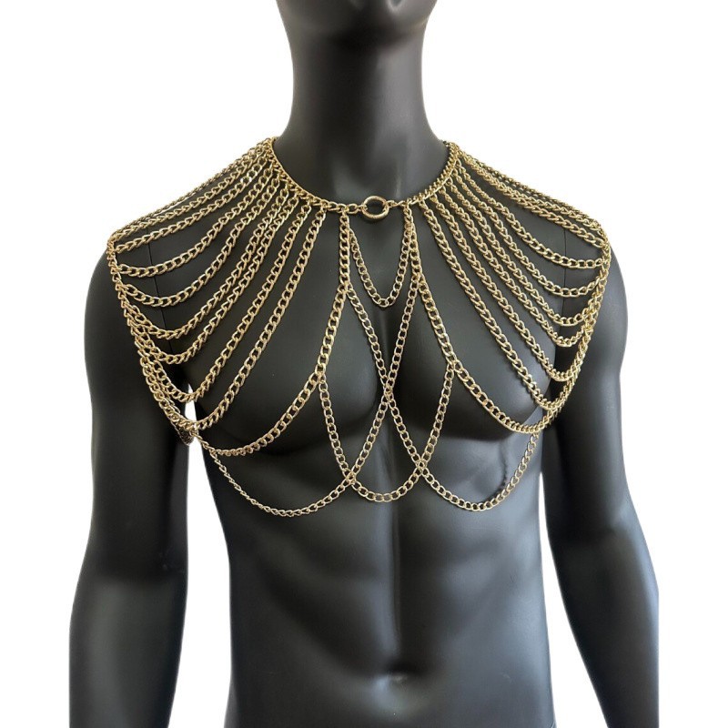 Body Chain for Men Jewelry Lan - Body Jewelry Men 评论和价格