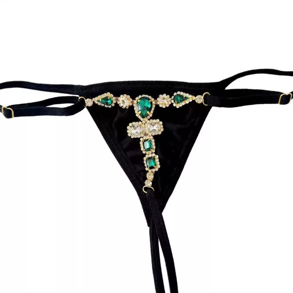 Nightclub party low waist sexy - Body Jewelry Rhinestone 评论和价格