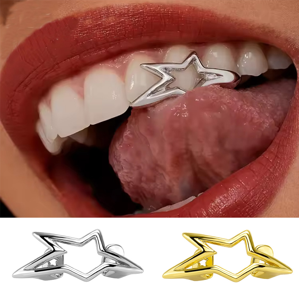 YOUNGX Cyber Punk Irregular Ho - Body Jewelry Men 评论和价格