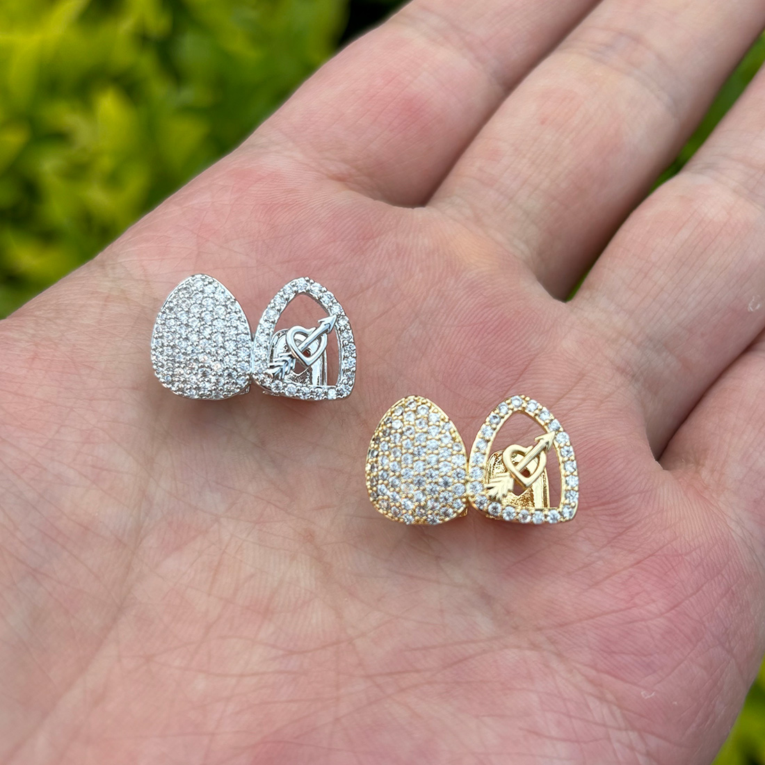 RACHELZ Hip Hop Double Love He - Body Jewelry Men 评论和价格