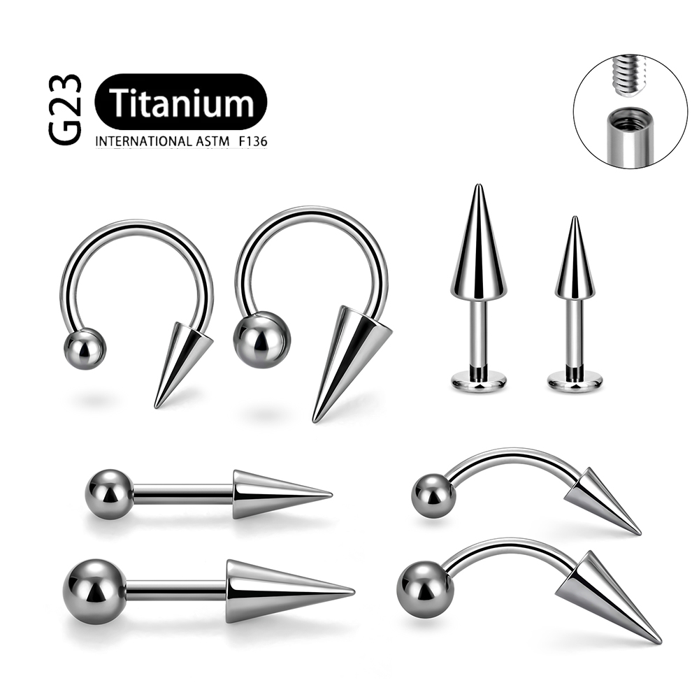 1Pcs Implant Grade F136 Titani - Body Jewelry Implant Grade Titanium 评论和价格