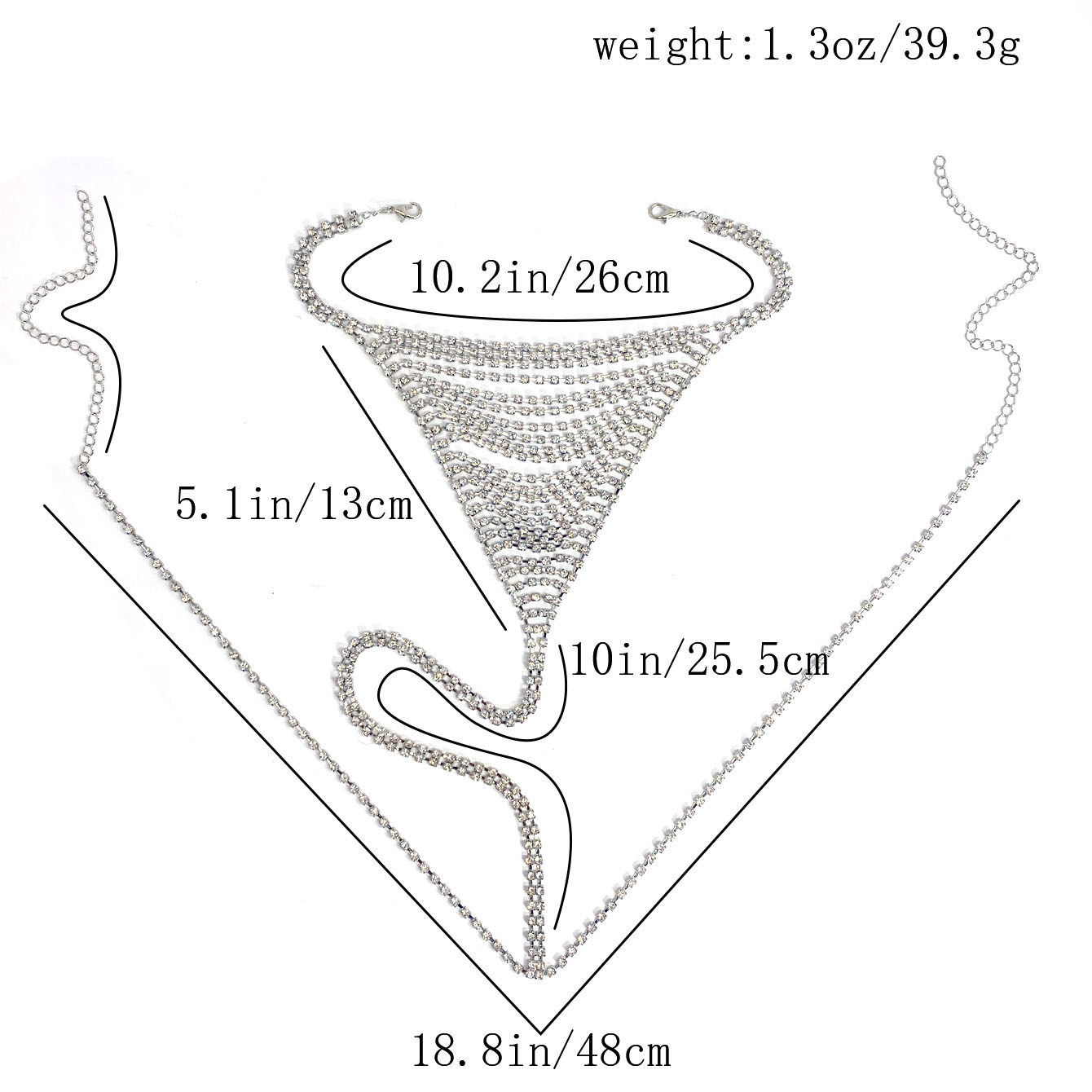 Sexy Private Rhinestone Women' - Body Jewelry Rhinestone 评论和价格