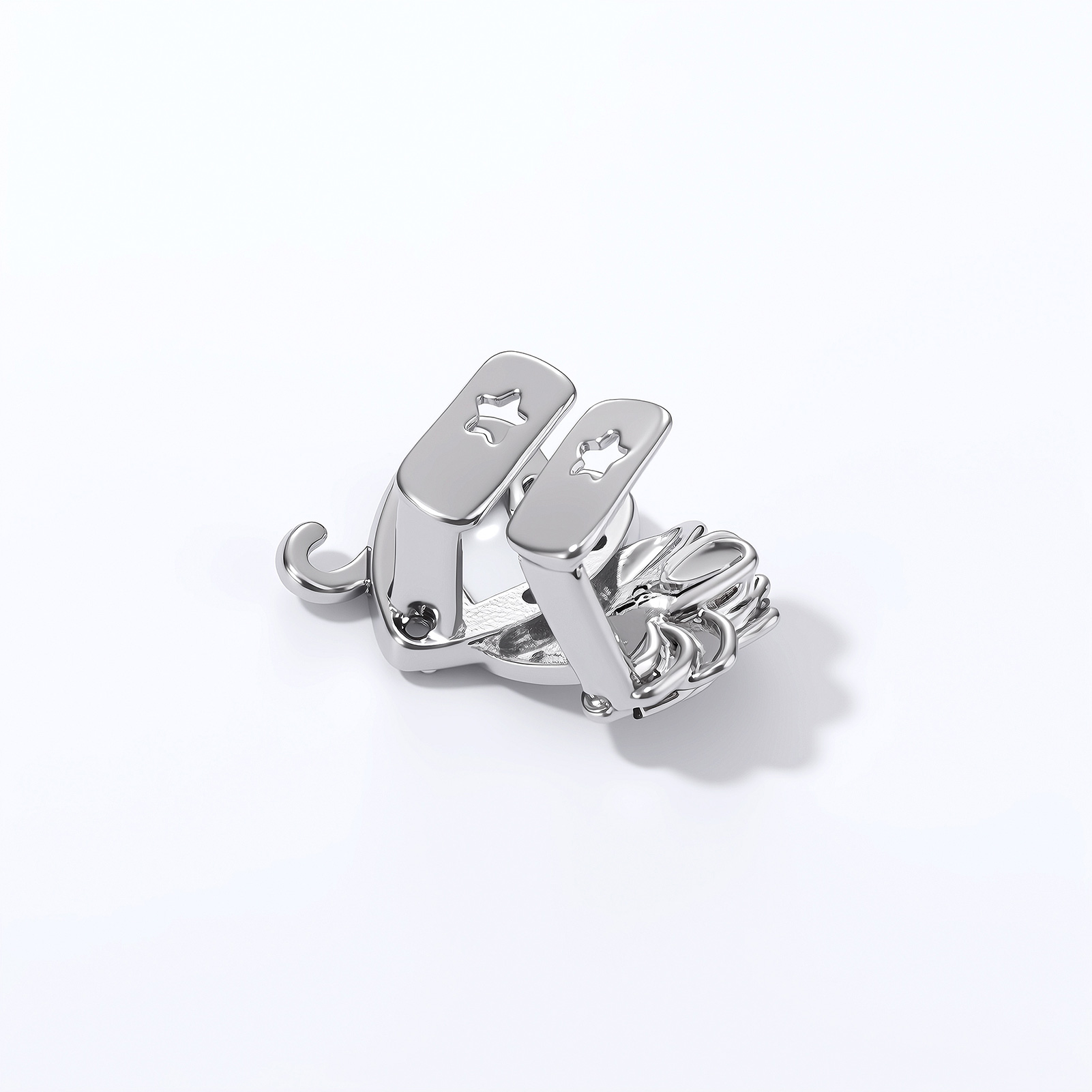 TOPGRILLZ Romantic Zircon Doub - Body Jewelry Men 评论和价格