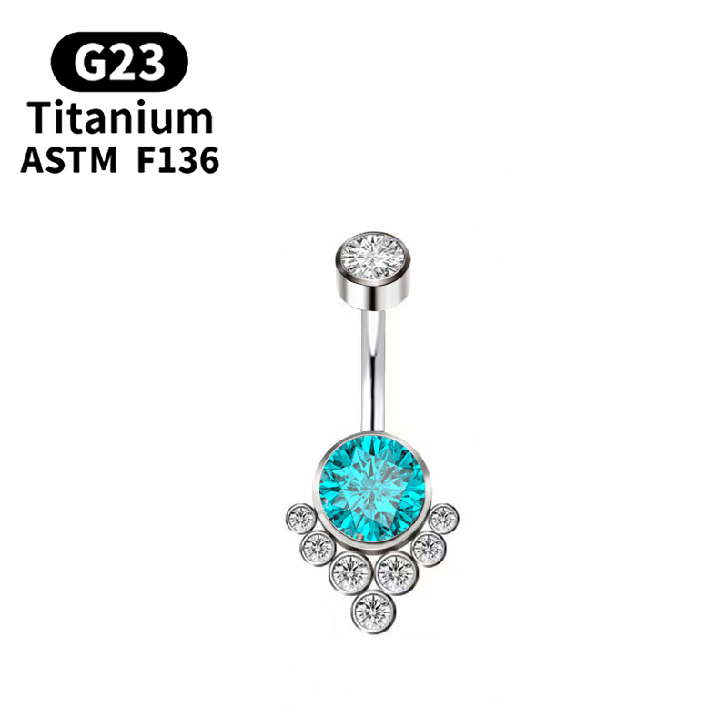 G23 Titanium Piercing Titanium - Body Jewelry Implant Grade Titanium 评论和价格