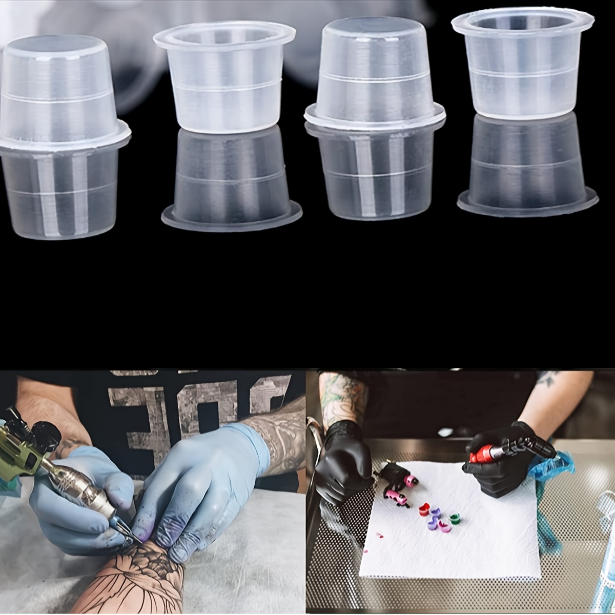 100/1000pcs Tattoo Large Mediu - Body Jewelry Tattoo 评论和价格