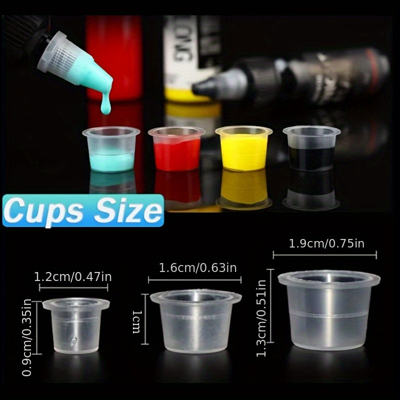 100/1000pcs Tattoo Large Mediu - Body Jewelry Tattoo 评论和价格
