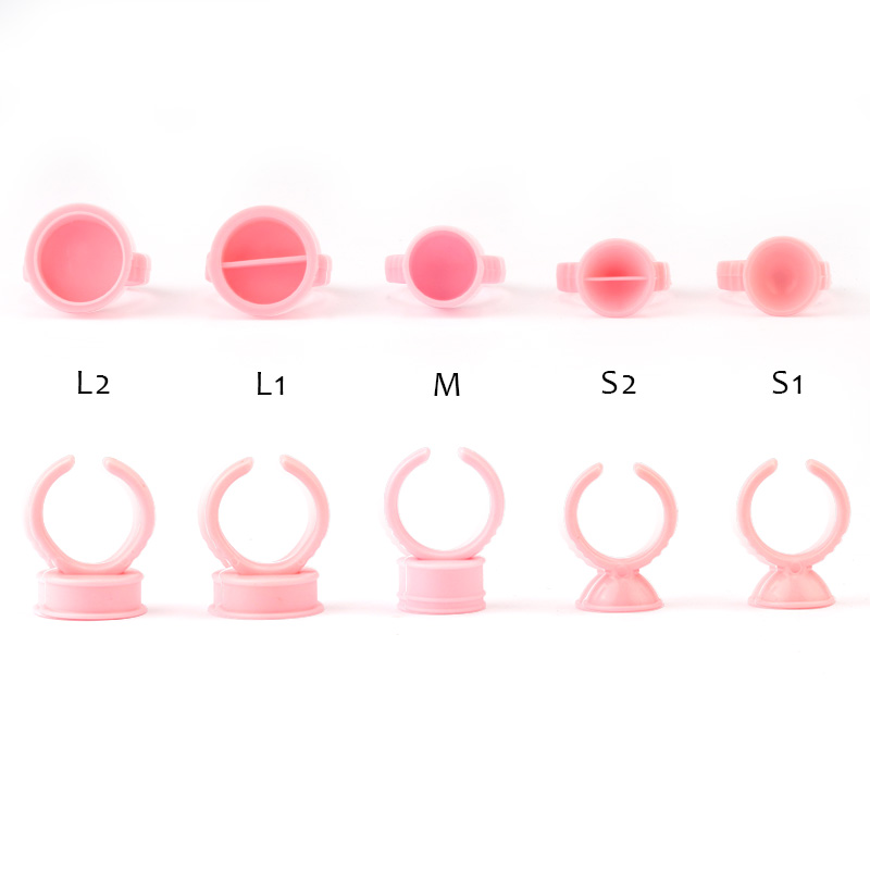 100pcs Disposable Glue Rings P - Body Jewelry Tattoo 评论和价格